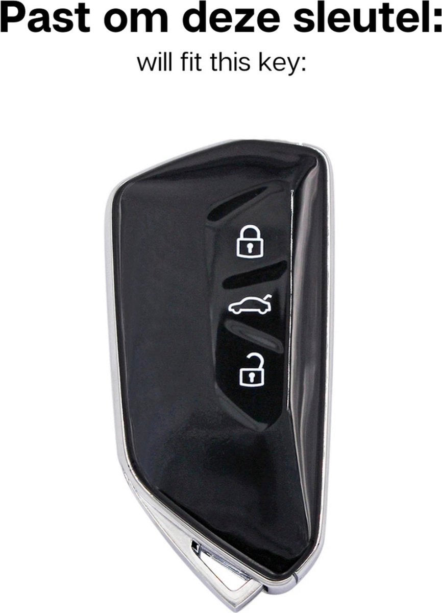 CarPerfex Autosleutel Hoesje – R-Line – Volkswagen Golf 8